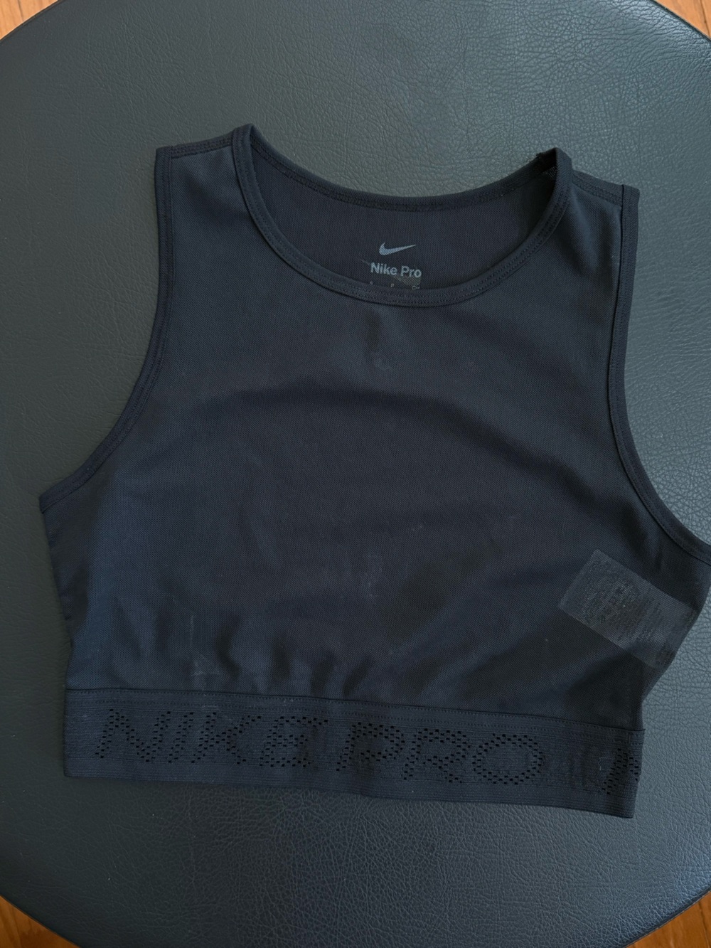 Nike Pro Performance Mesh Crop Tank